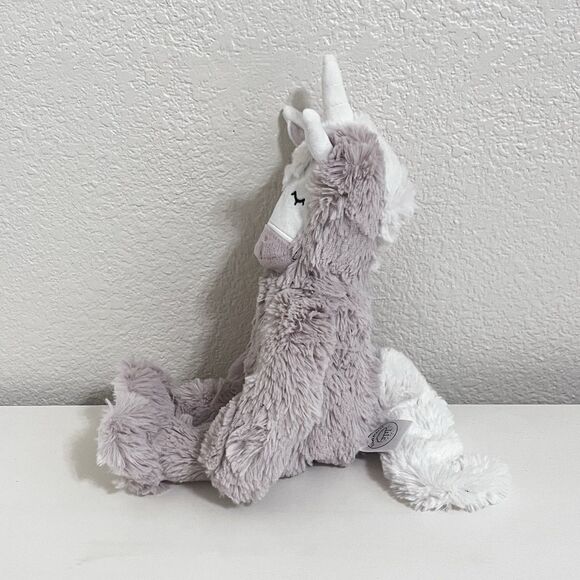 Slumberkins Rose Pink Unicorn Kin Plush Lovey 12" - Picture 5 of 9